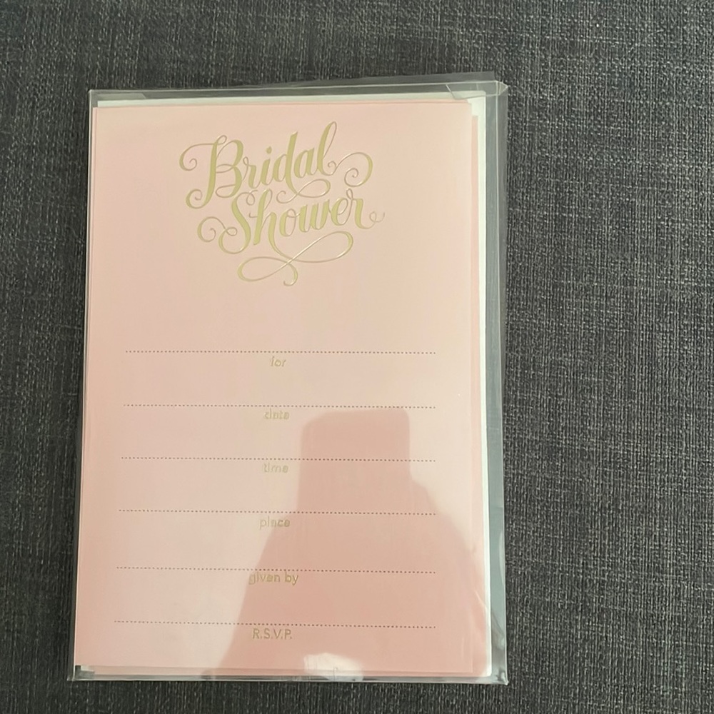 NWT Bridal Shower Invitations